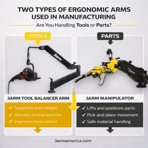 Difference between tool balancer and manipulator